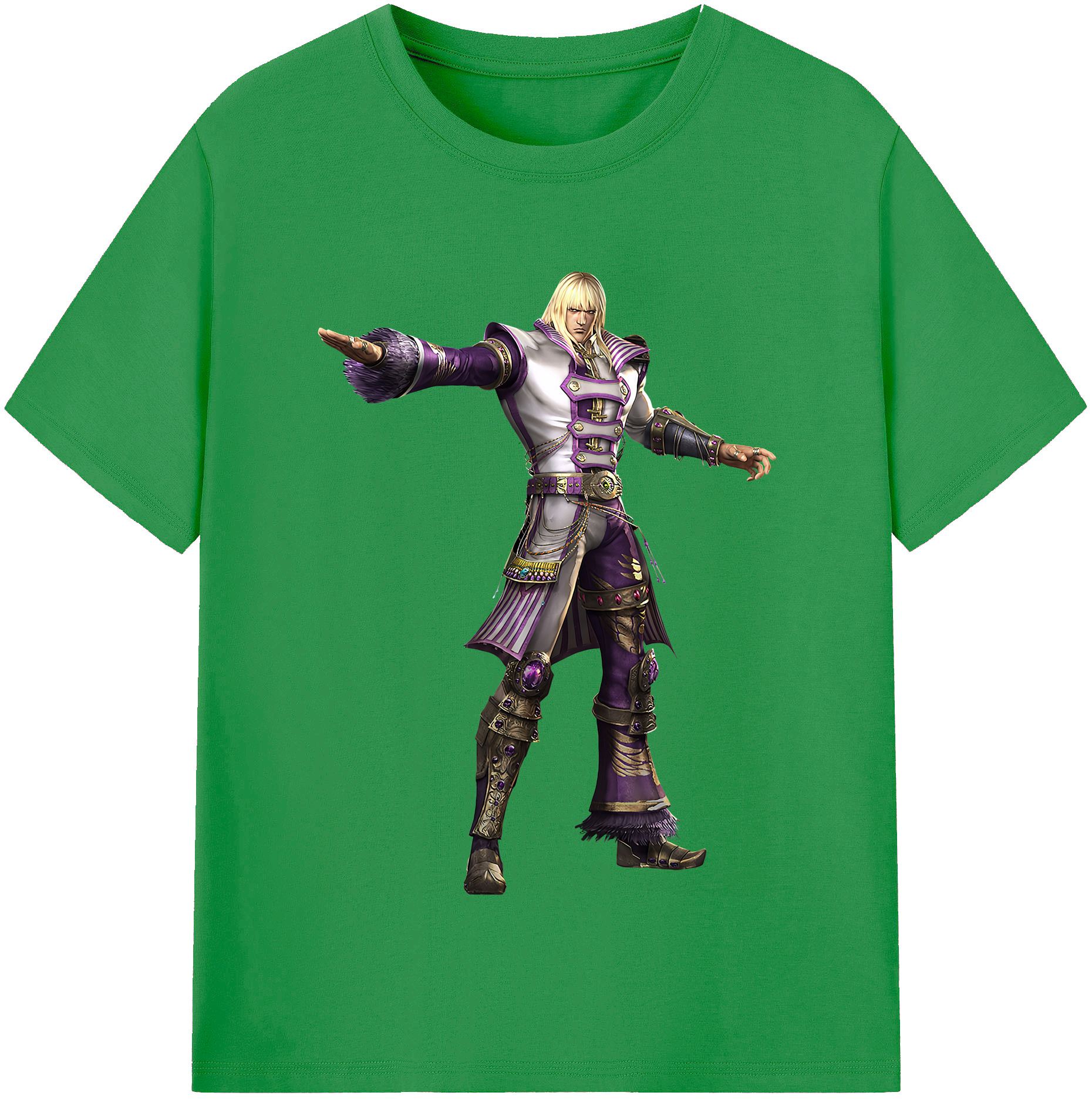 （画像用） 北斗の拳 Fist of the North Star レディースカジュアルプリントTシャツ（綿100％）