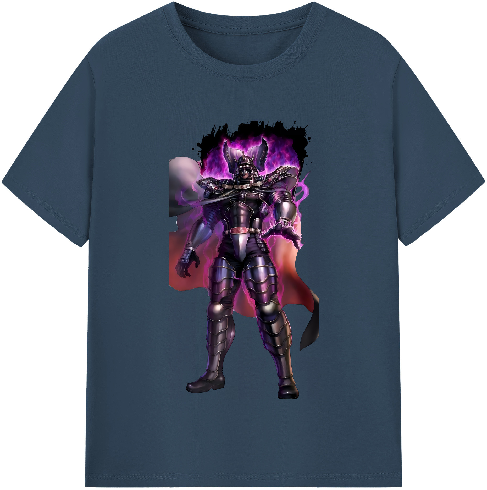 （画像用） 北斗の拳 Fist of the North Star レディースカジュアルプリントTシャツ（綿100％）