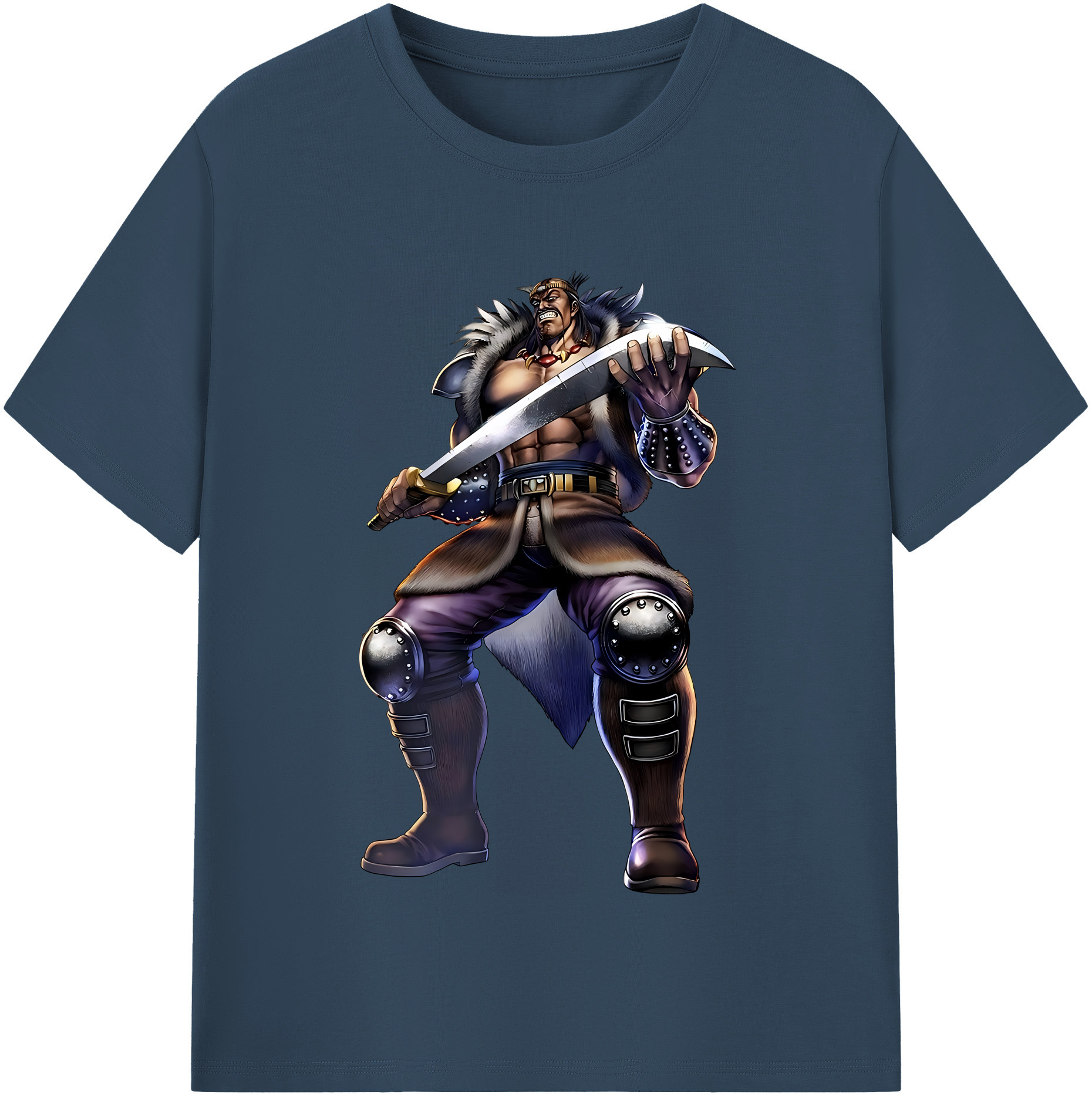 （画像用） 北斗の拳 Fist of the North Star レディースカジュアルプリントTシャツ（綿100％）