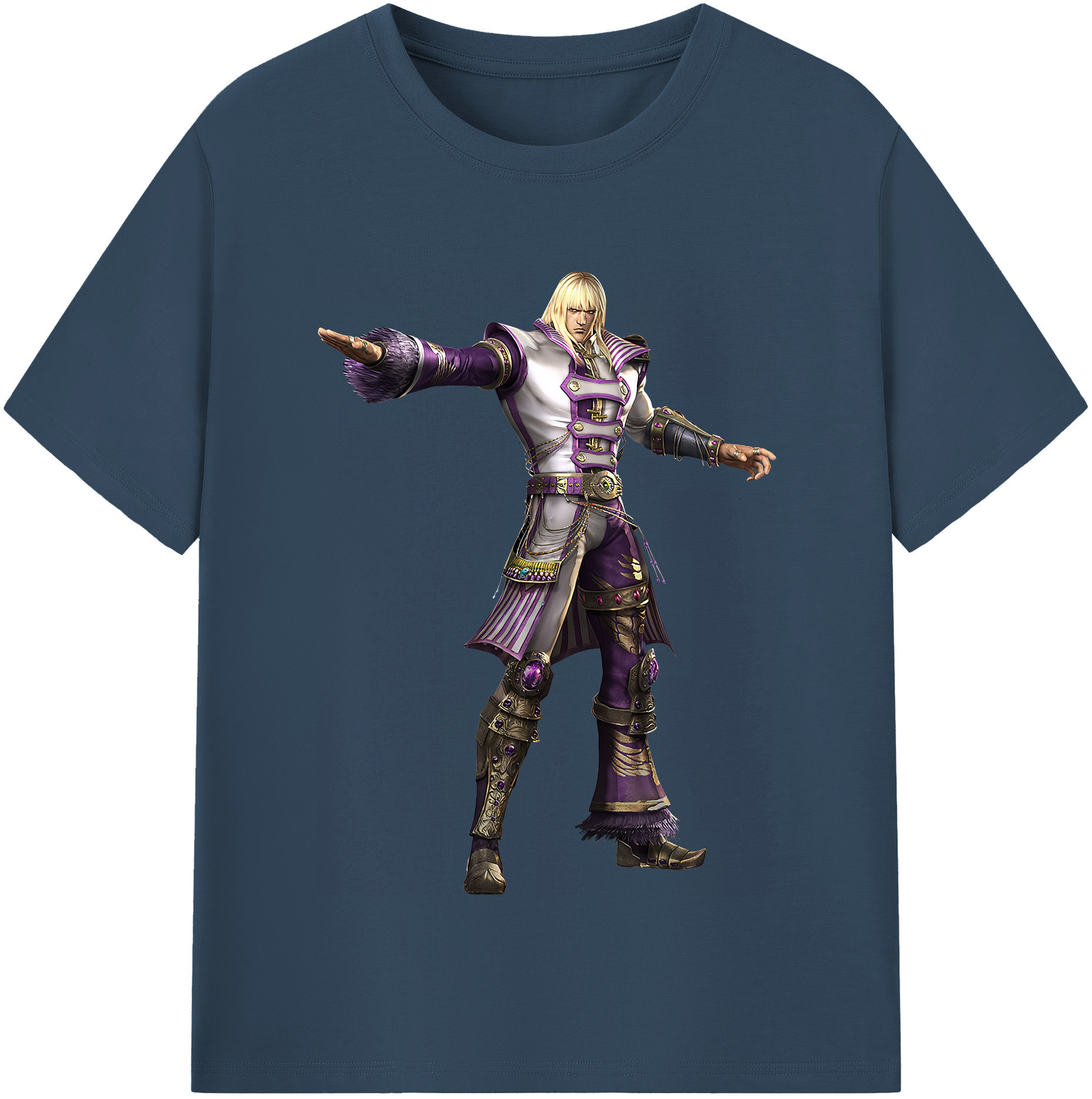 （画像用） 北斗の拳 Fist of the North Star レディースカジュアルプリントTシャツ（綿100％）