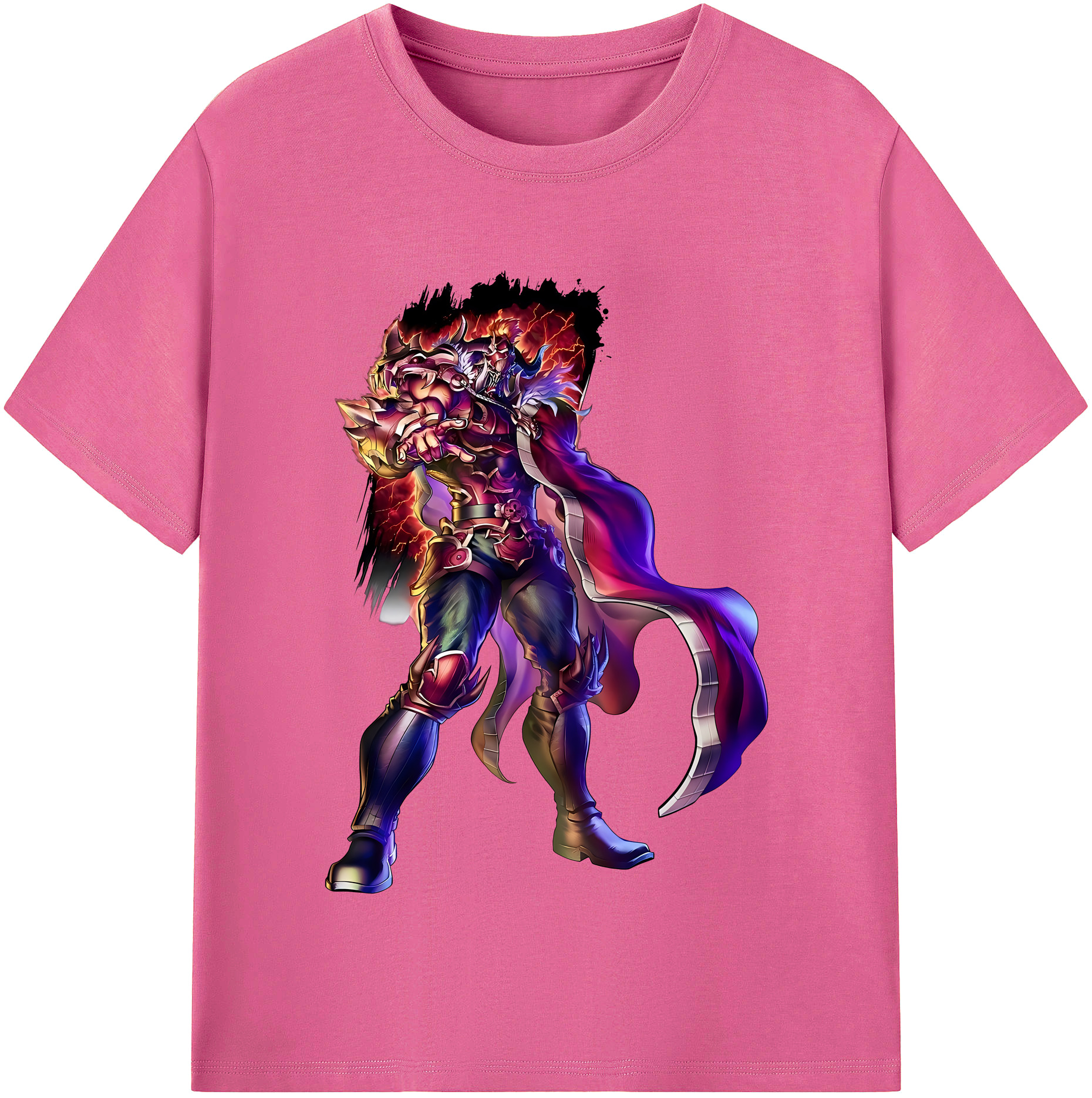 （画像用） 北斗の拳 Fist of the North Star レディースカジュアルプリントTシャツ（綿100％）