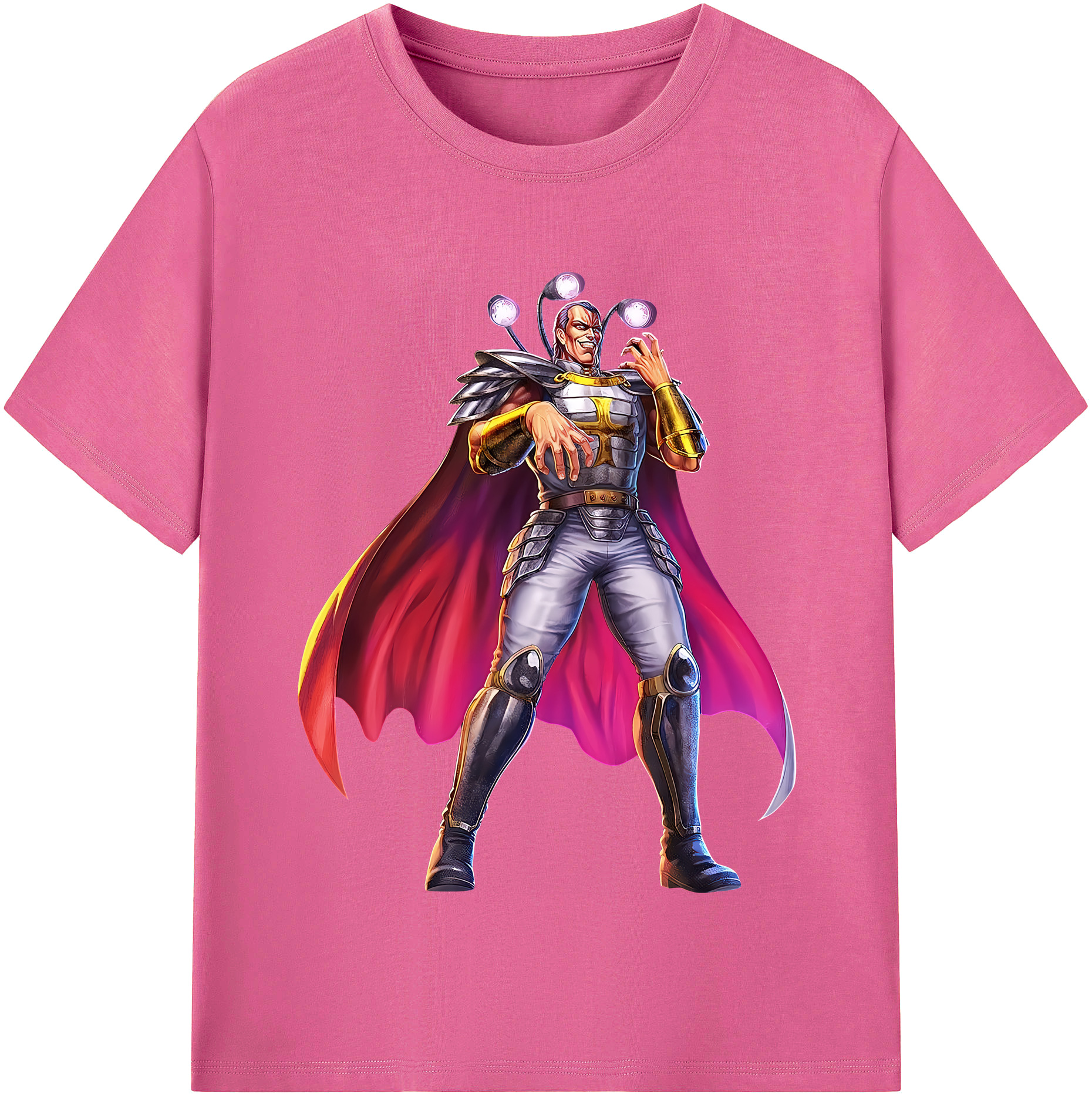 （画像用） 北斗の拳 Fist of the North Star レディースカジュアルプリントTシャツ（綿100％）