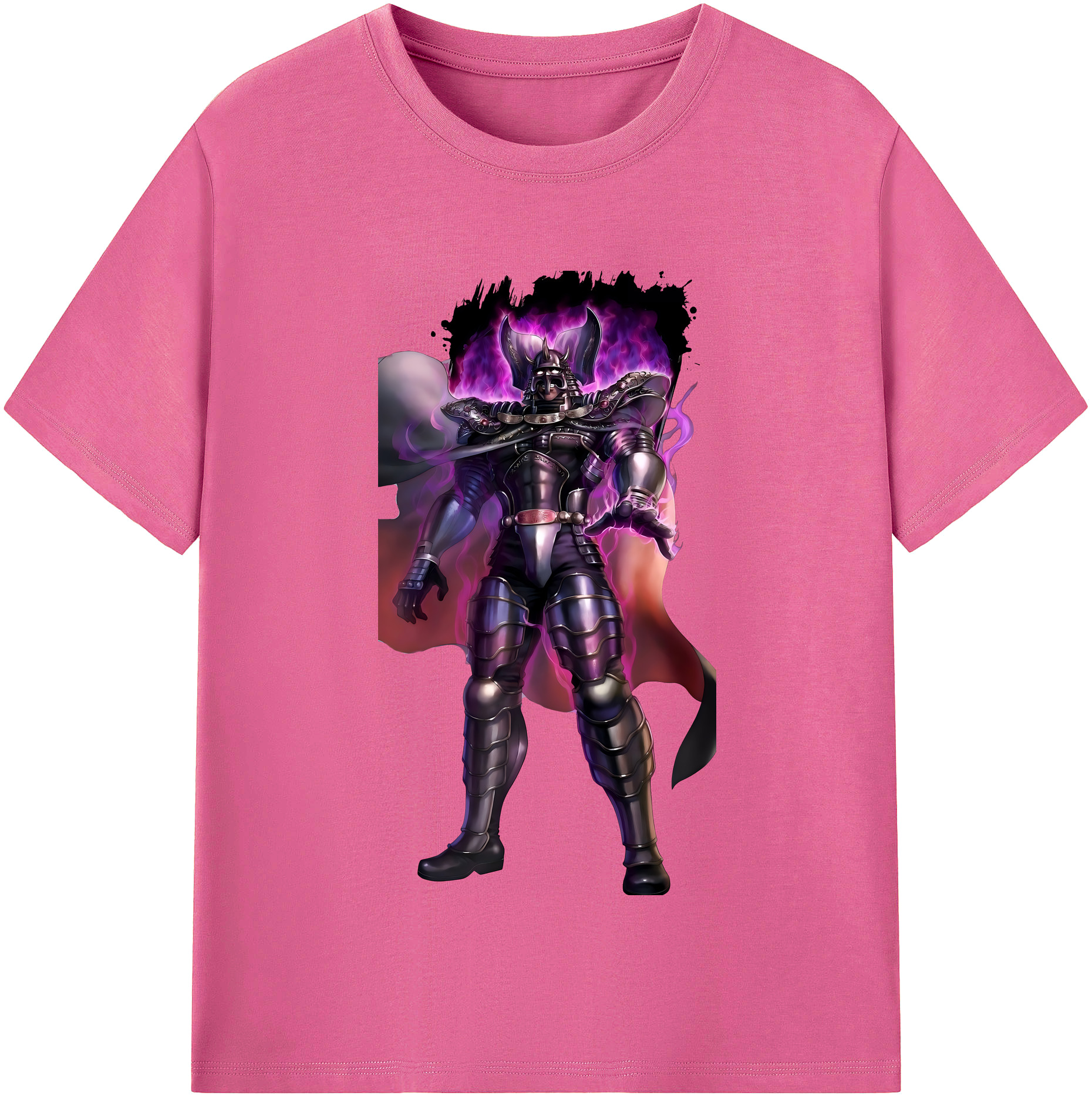 （画像用） 北斗の拳 Fist of the North Star レディースカジュアルプリントTシャツ（綿100％）