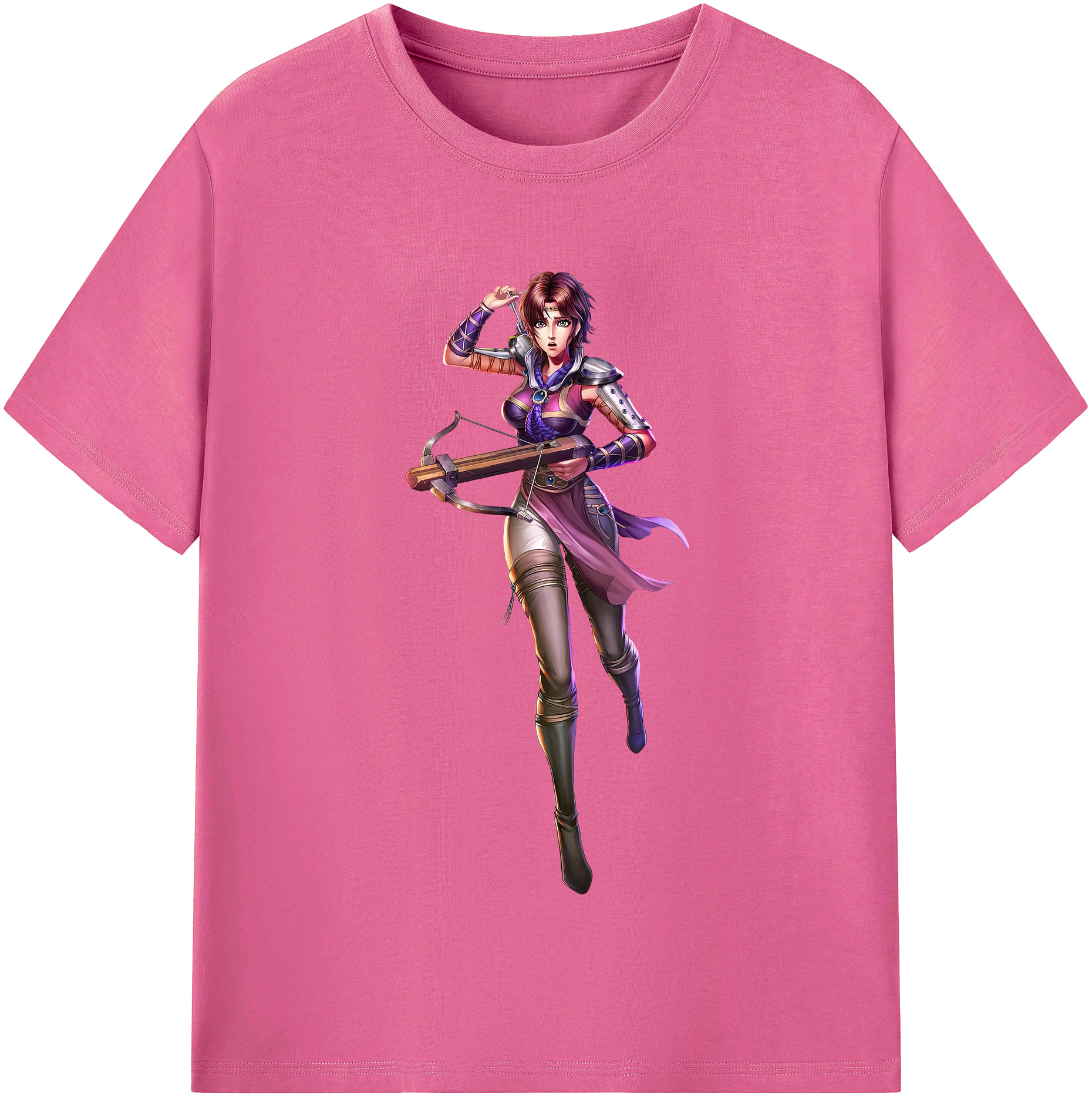 （画像用） 北斗の拳 Fist of the North Star レディースカジュアルプリントTシャツ（綿100％）