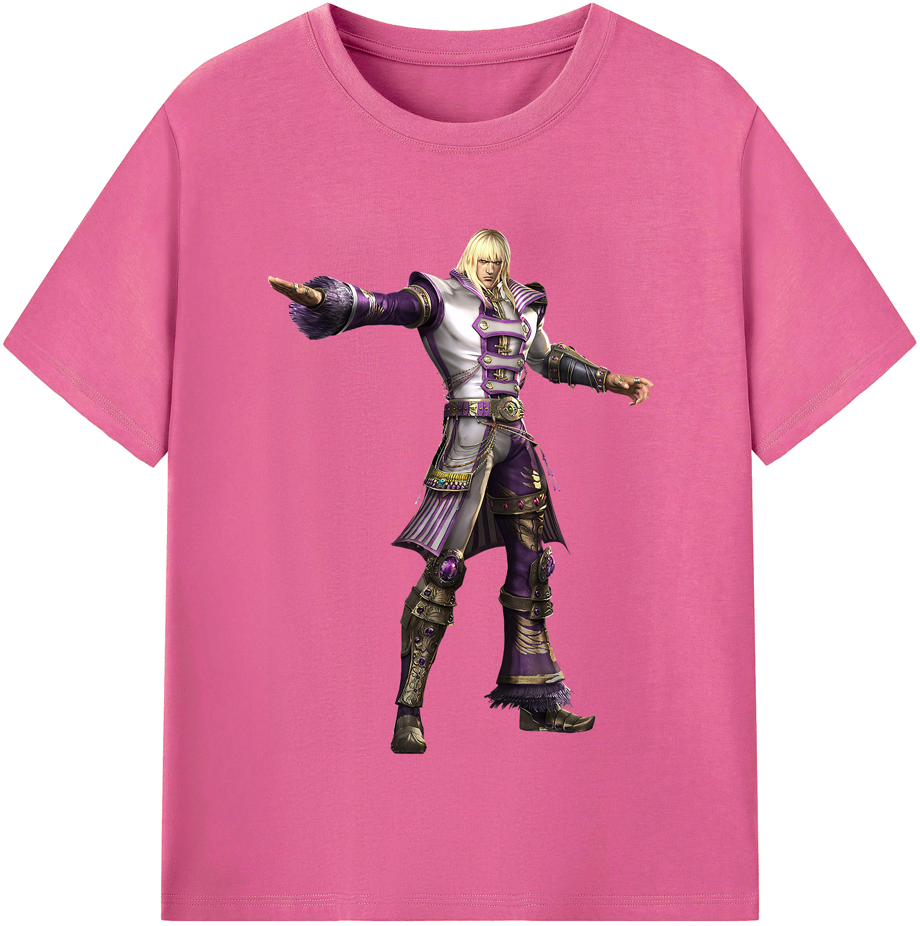 （画像用） 北斗の拳 Fist of the North Star レディースカジュアルプリントTシャツ（綿100％）