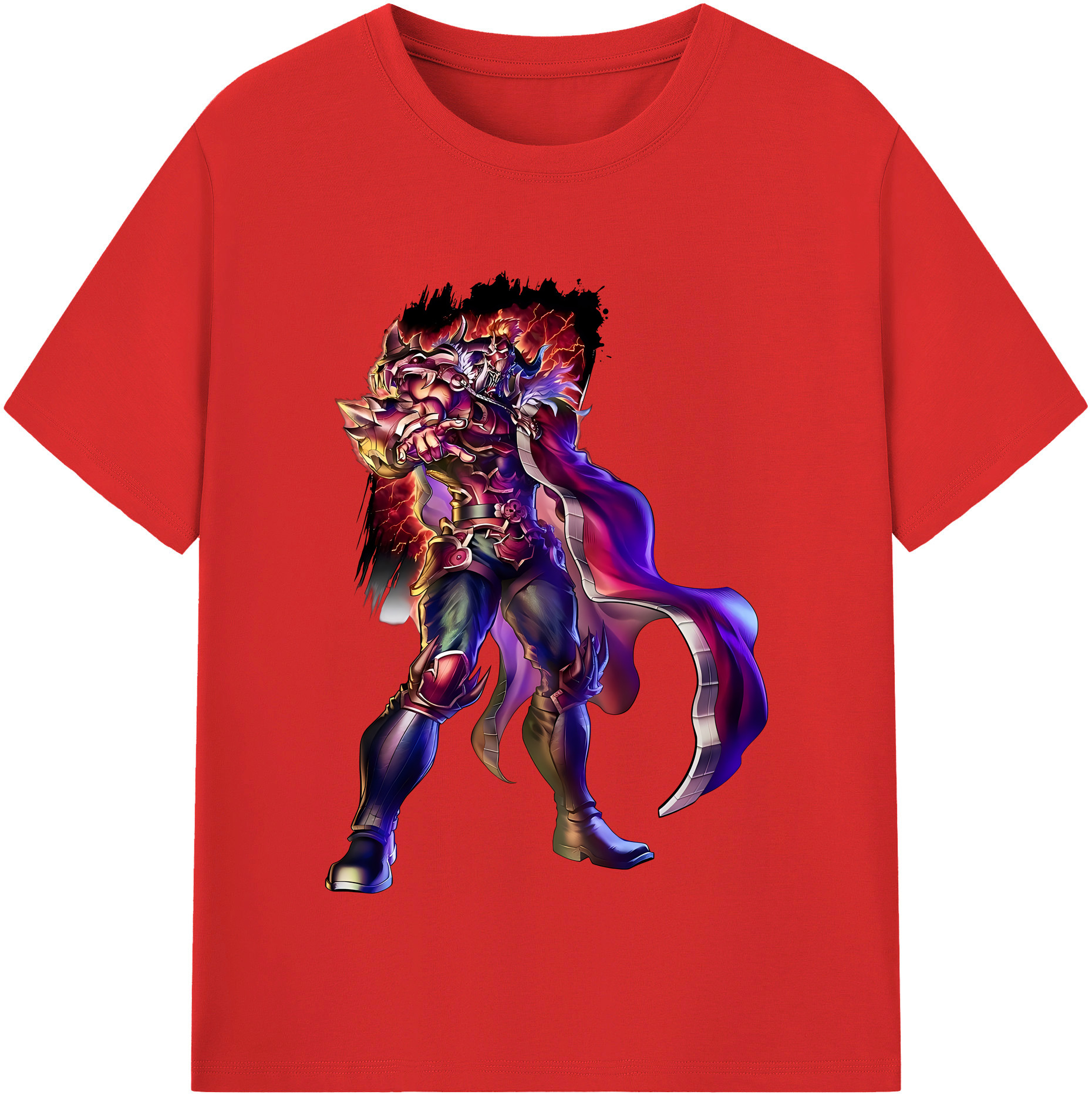 （画像用） 北斗の拳 Fist of the North Star レディースカジュアルプリントTシャツ（綿100％）