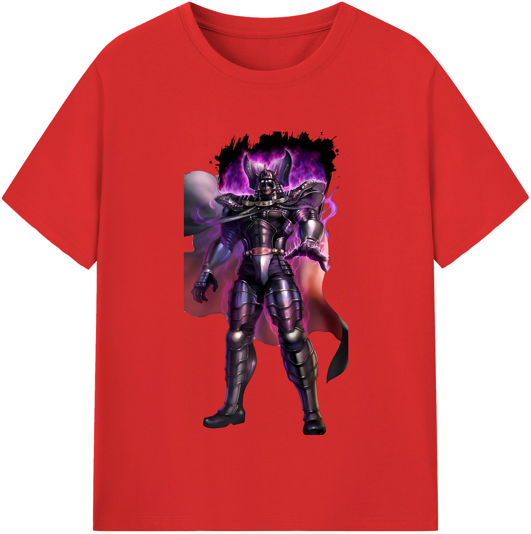 （画像用） 北斗の拳 Fist of the North Star レディースカジュアルプリントTシャツ（綿100％）