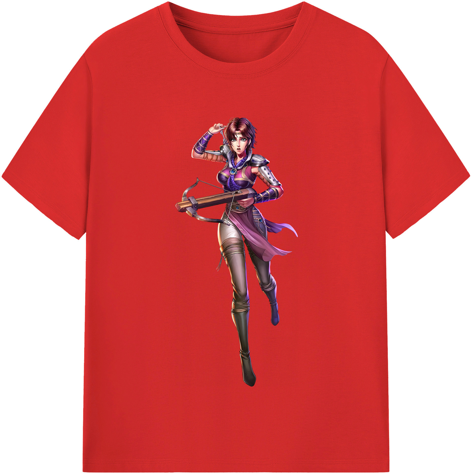 （画像用） 北斗の拳 Fist of the North Star レディースカジュアルプリントTシャツ（綿100％）