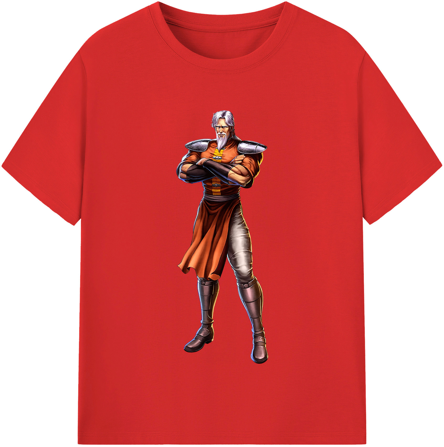 （画像用） 北斗の拳 Fist of the North Star レディースカジュアルプリントTシャツ（綿100％）