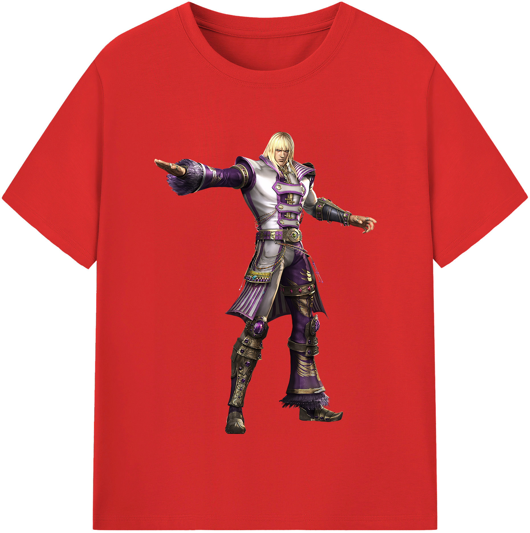（画像用） 北斗の拳 Fist of the North Star レディースカジュアルプリントTシャツ（綿100％）