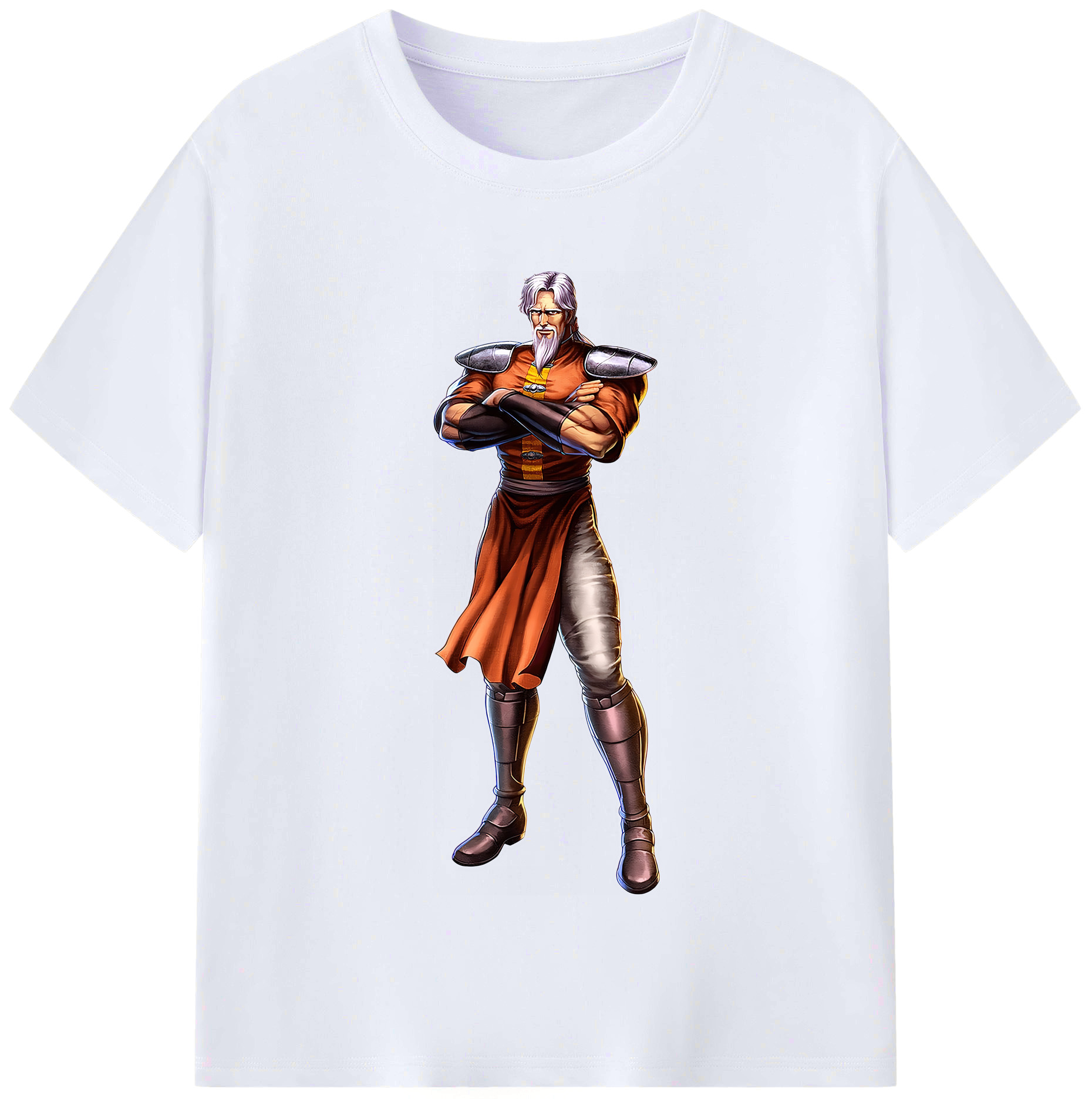 （画像用） 北斗の拳 Fist of the North Star レディースカジュアルプリントTシャツ（綿100％）
