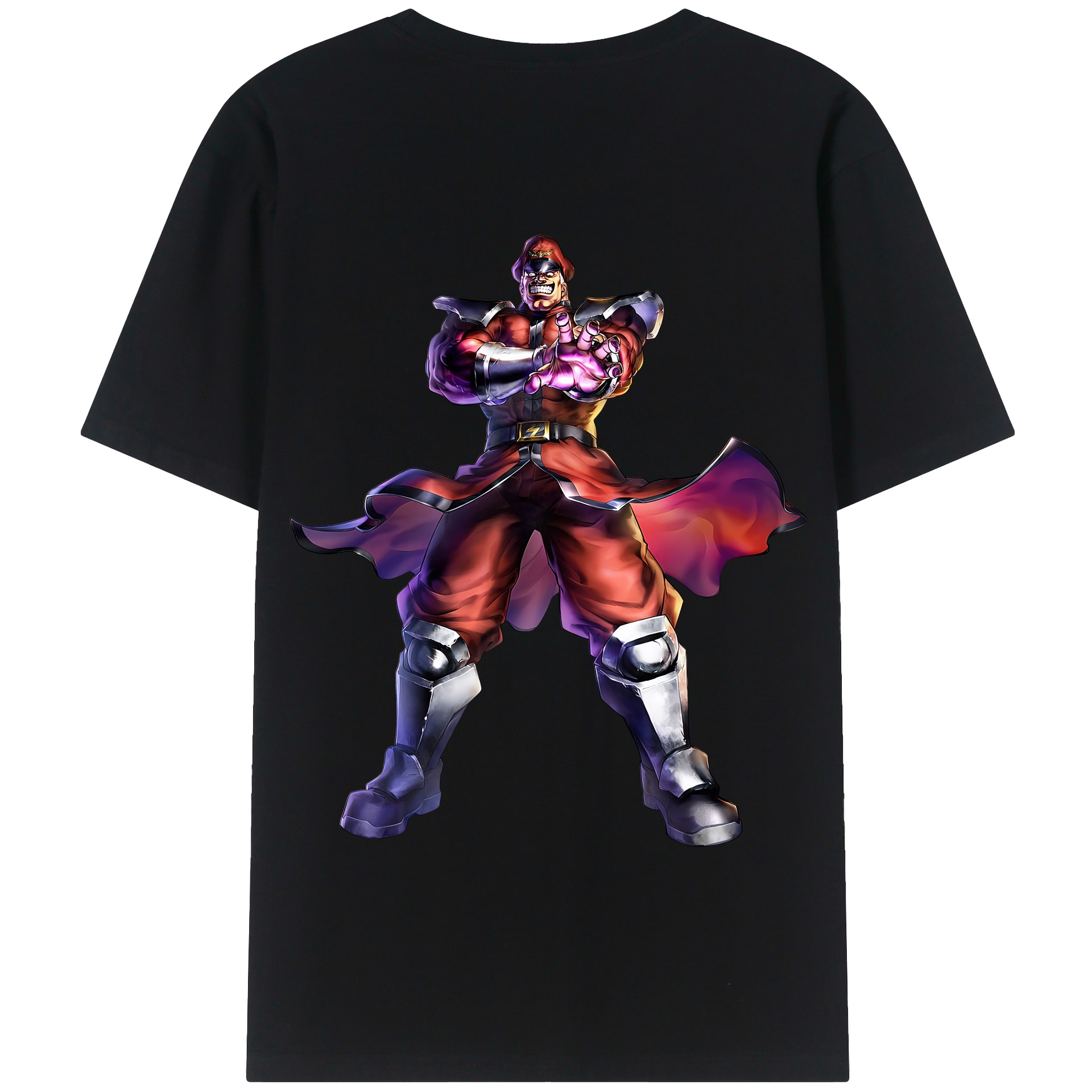 （画像用） 北斗の拳 Fist of the North Star 綿100％半袖Tシャツ（背面プリント）