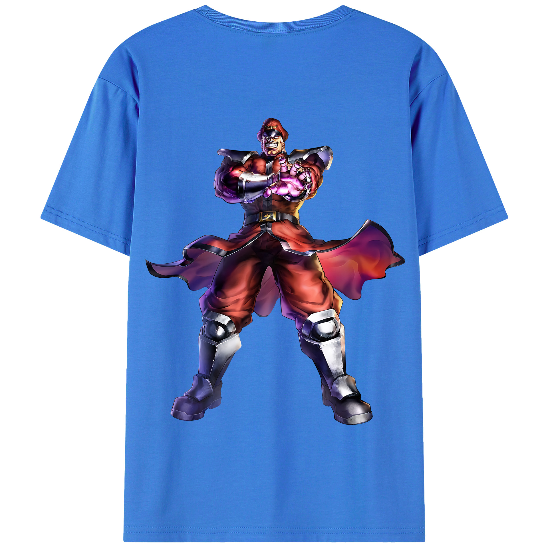 （画像用） 北斗の拳 Fist of the North Star 綿100％半袖Tシャツ（背面プリント）