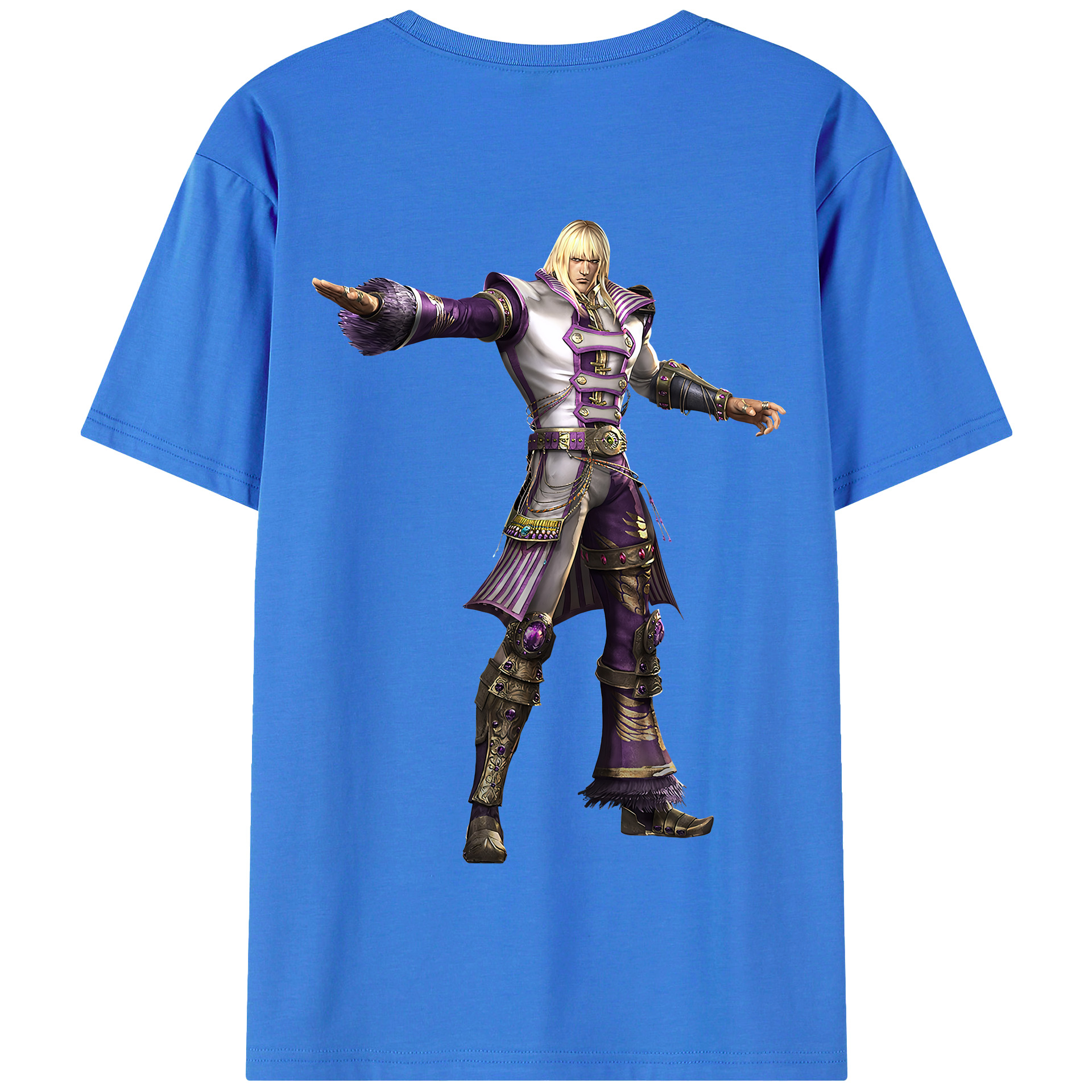 （画像用） 北斗の拳 Fist of the North Star 綿100％半袖Tシャツ（背面プリント）