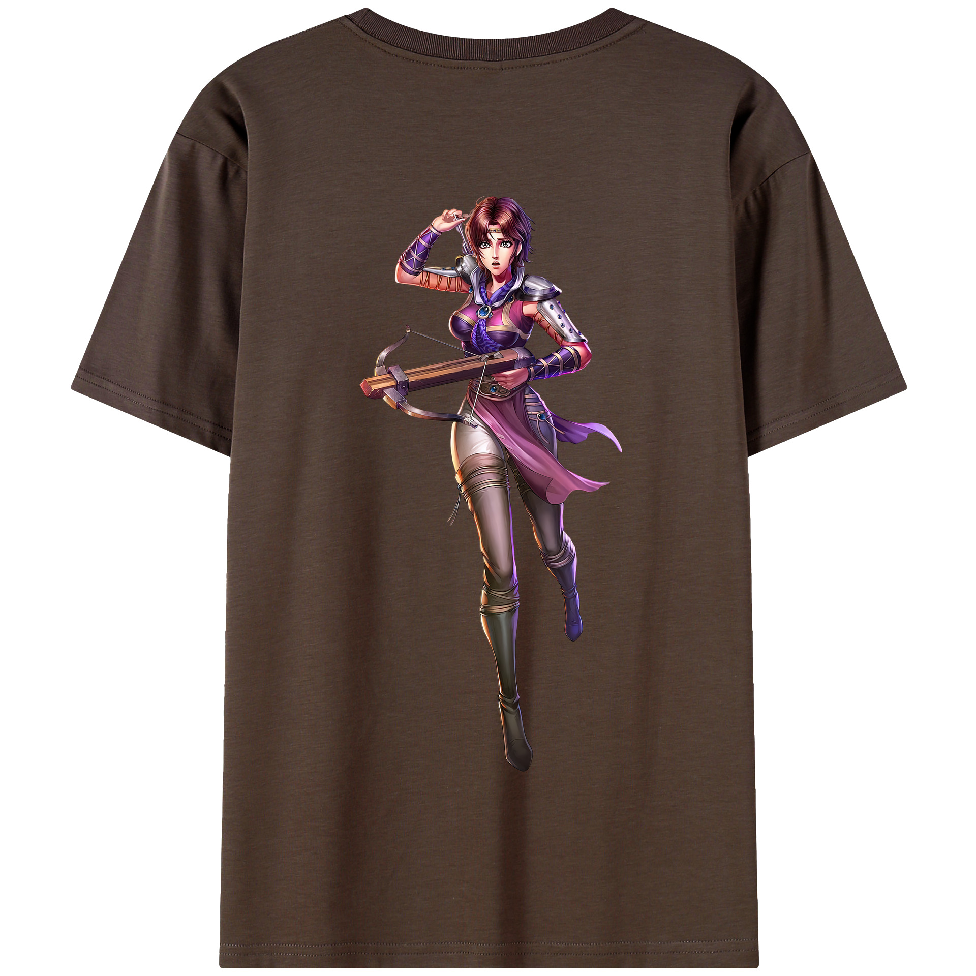 （画像用） 北斗の拳 Fist of the North Star 綿100％半袖Tシャツ（背面プリント）