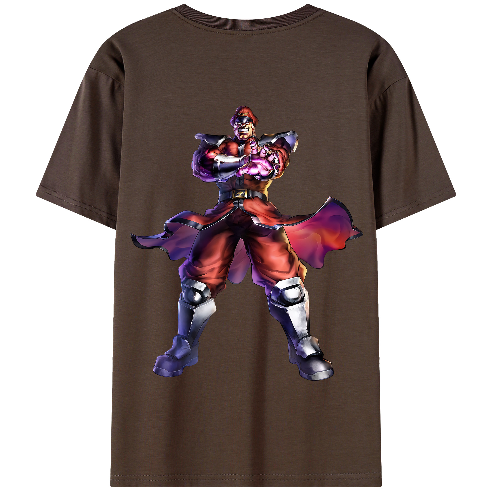 （画像用） 北斗の拳 Fist of the North Star 綿100％半袖Tシャツ（背面プリント）