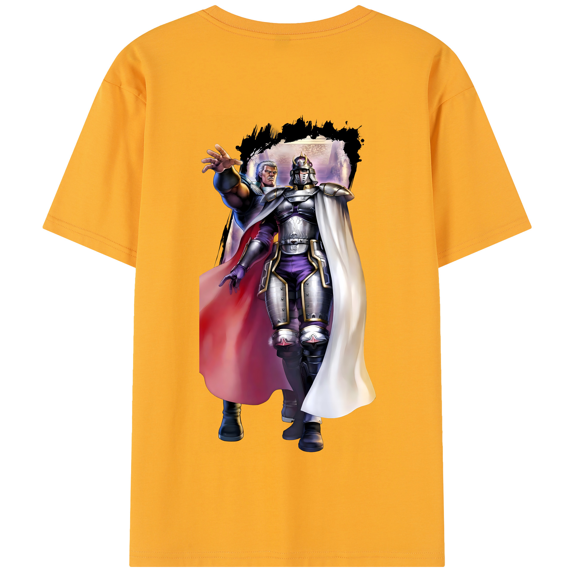 （画像用） 北斗の拳 Fist of the North Star 綿100％半袖Tシャツ（背面プリント）