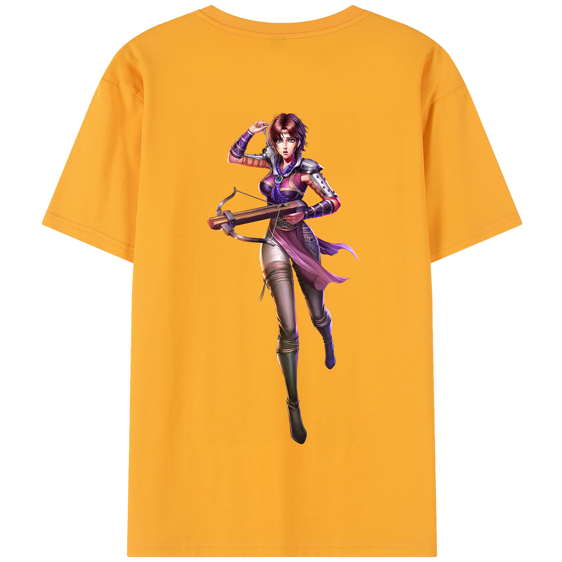 （画像用） 北斗の拳 Fist of the North Star 綿100％半袖Tシャツ（背面プリント）