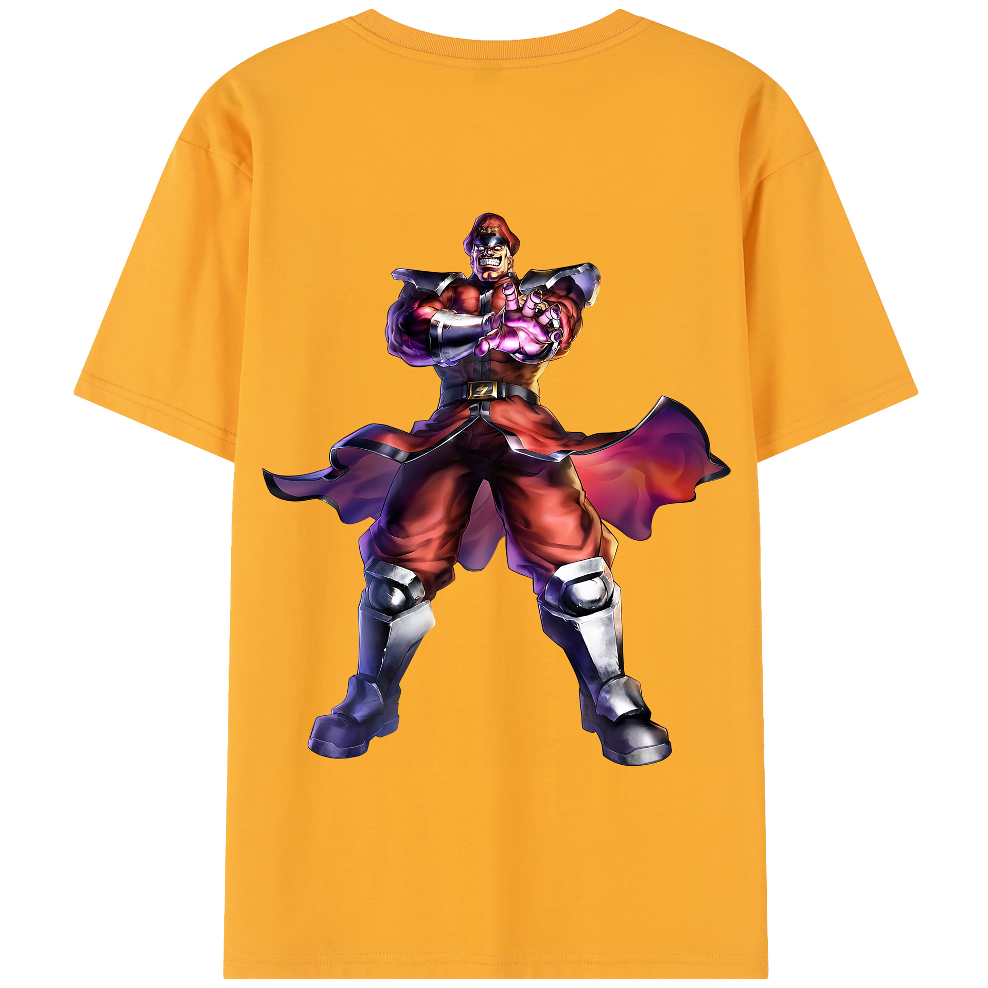 （画像用） 北斗の拳 Fist of the North Star 綿100％半袖Tシャツ（背面プリント）