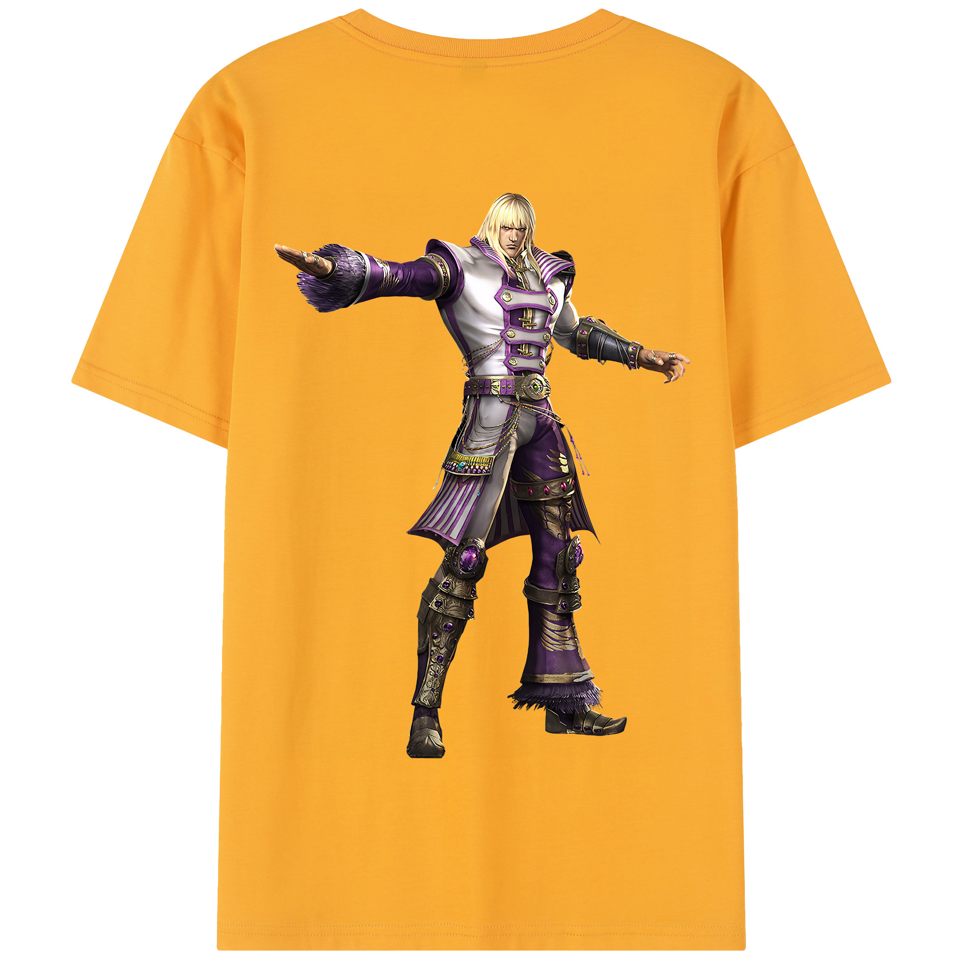 （画像用） 北斗の拳 Fist of the North Star 綿100％半袖Tシャツ（背面プリント）