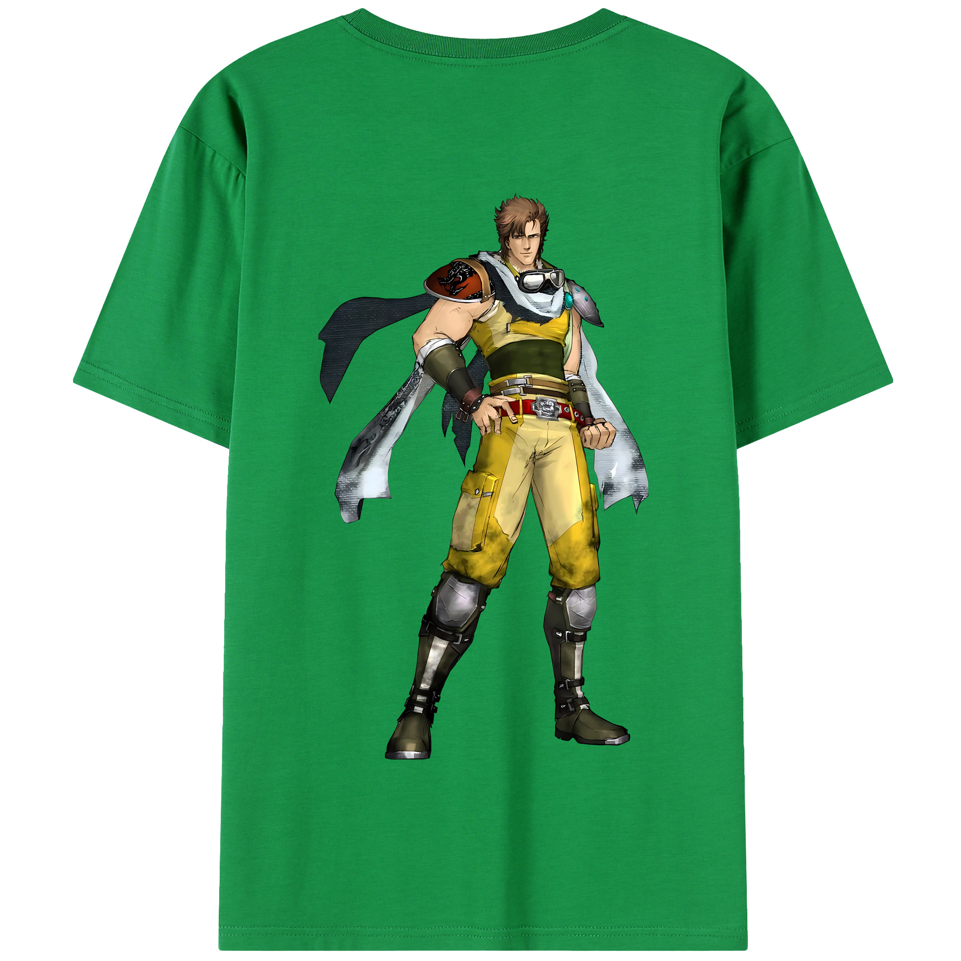 （画像用） 北斗の拳 Fist of the North Star 綿100％半袖Tシャツ（背面プリント）