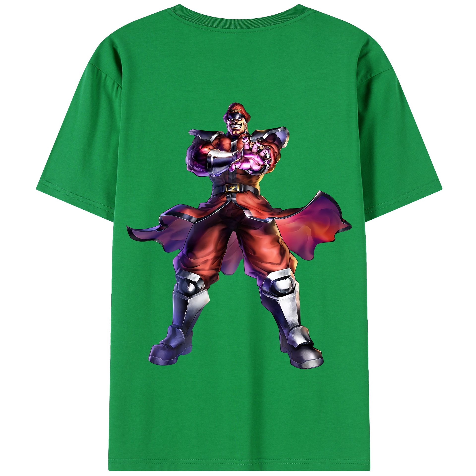 （画像用） 北斗の拳 Fist of the North Star 綿100％半袖Tシャツ（背面プリント）