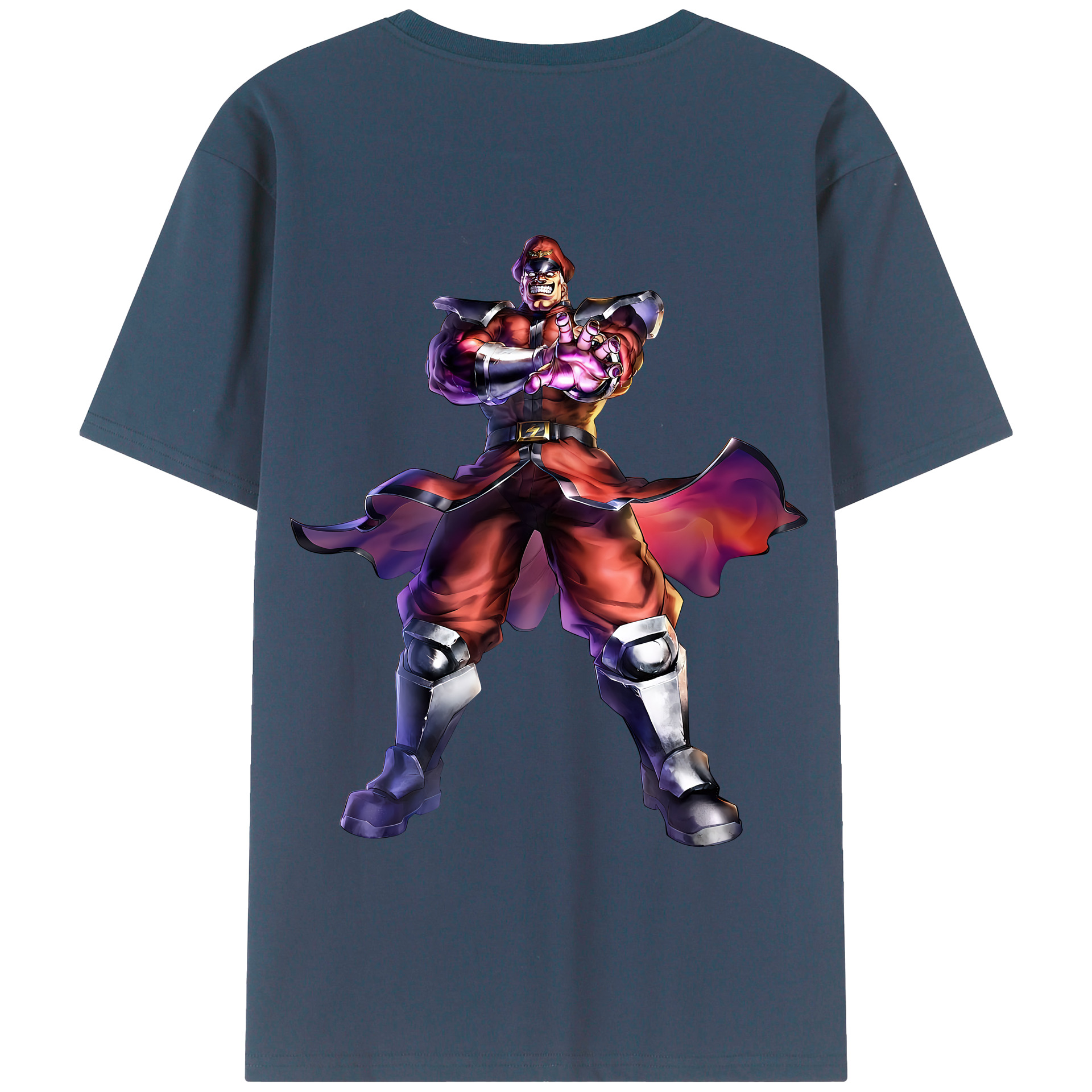 （画像用） 北斗の拳 Fist of the North Star 綿100％半袖Tシャツ（背面プリント）
