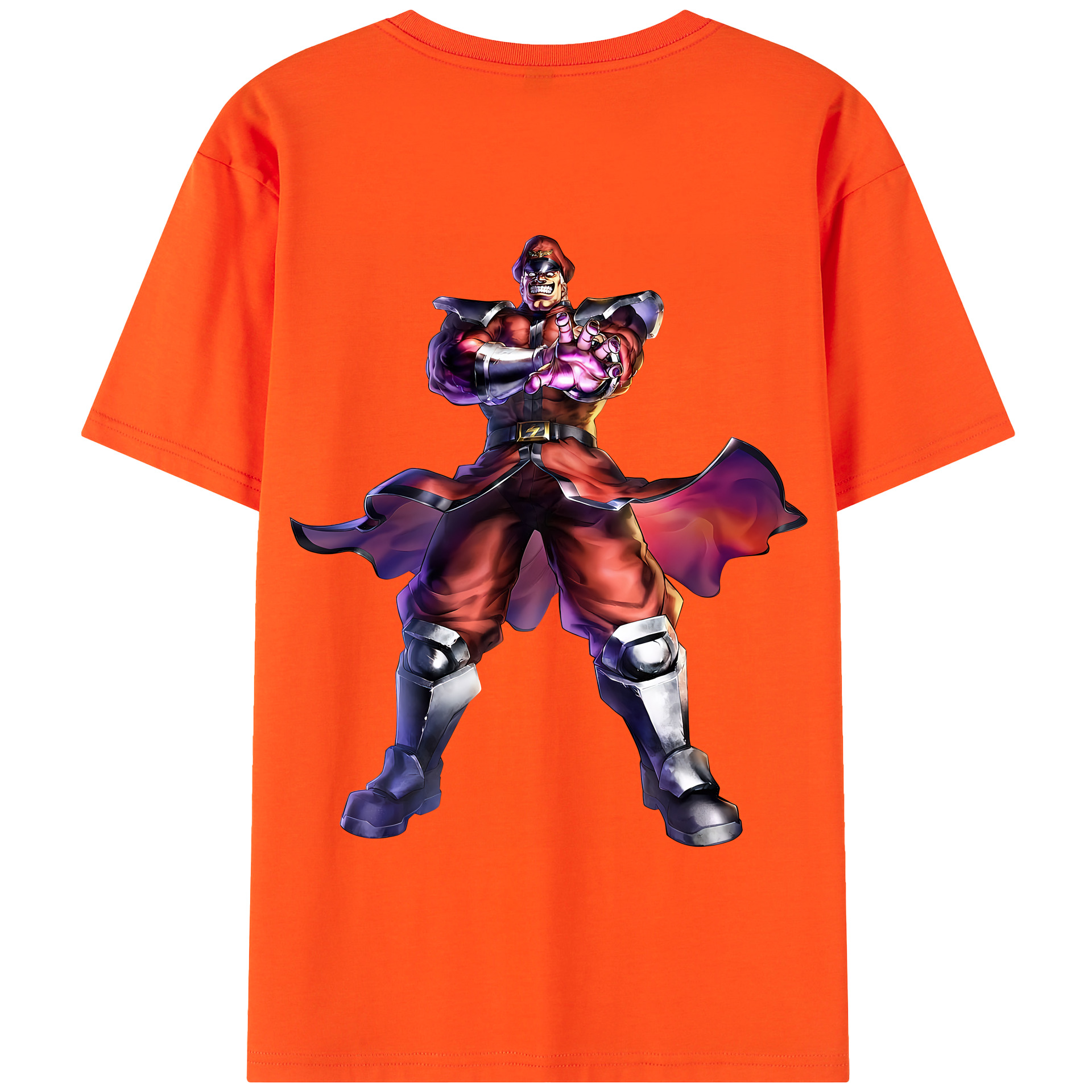 （画像用） 北斗の拳 Fist of the North Star 綿100％半袖Tシャツ（背面プリント）