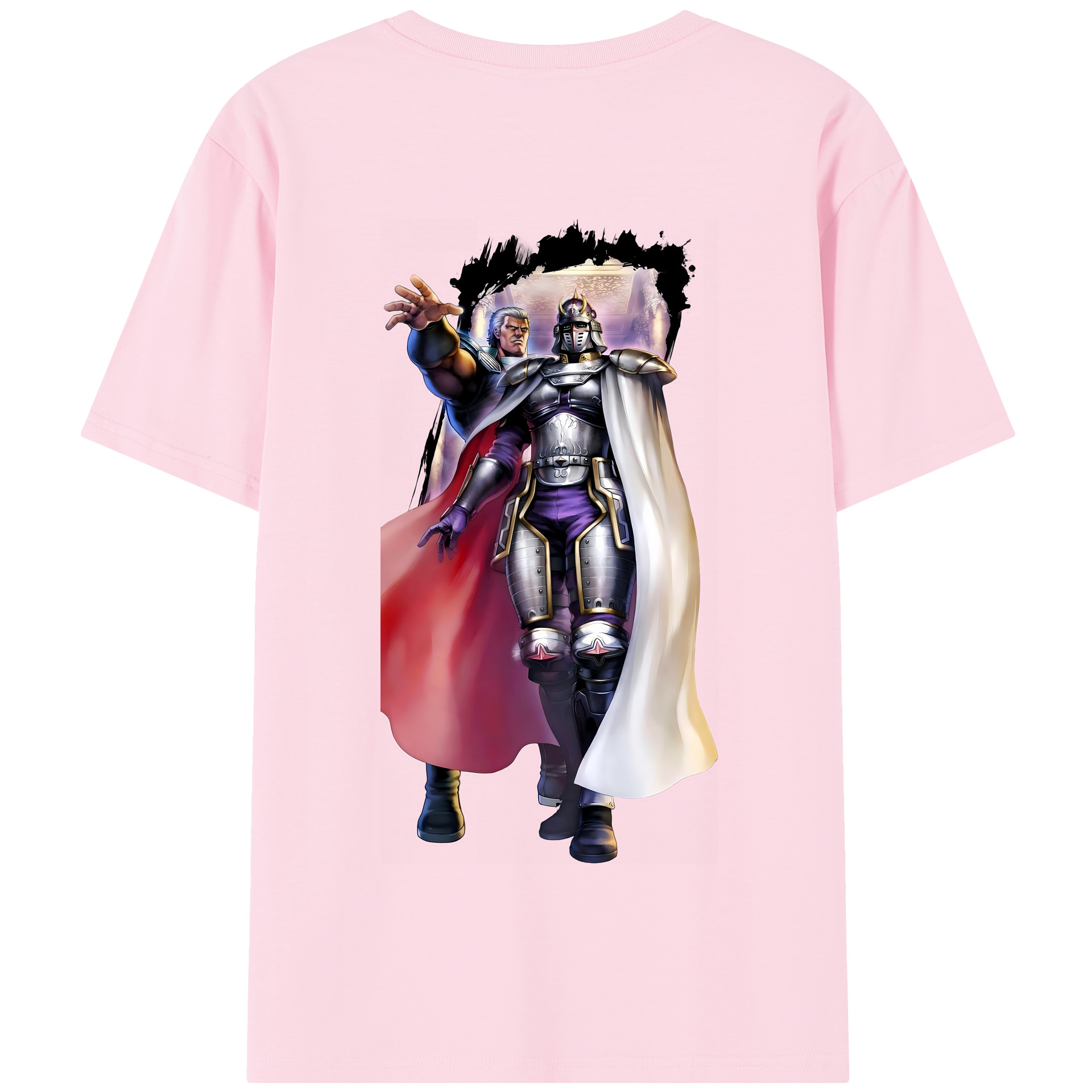 （画像用） 北斗の拳 Fist of the North Star 綿100％半袖Tシャツ（背面プリント）