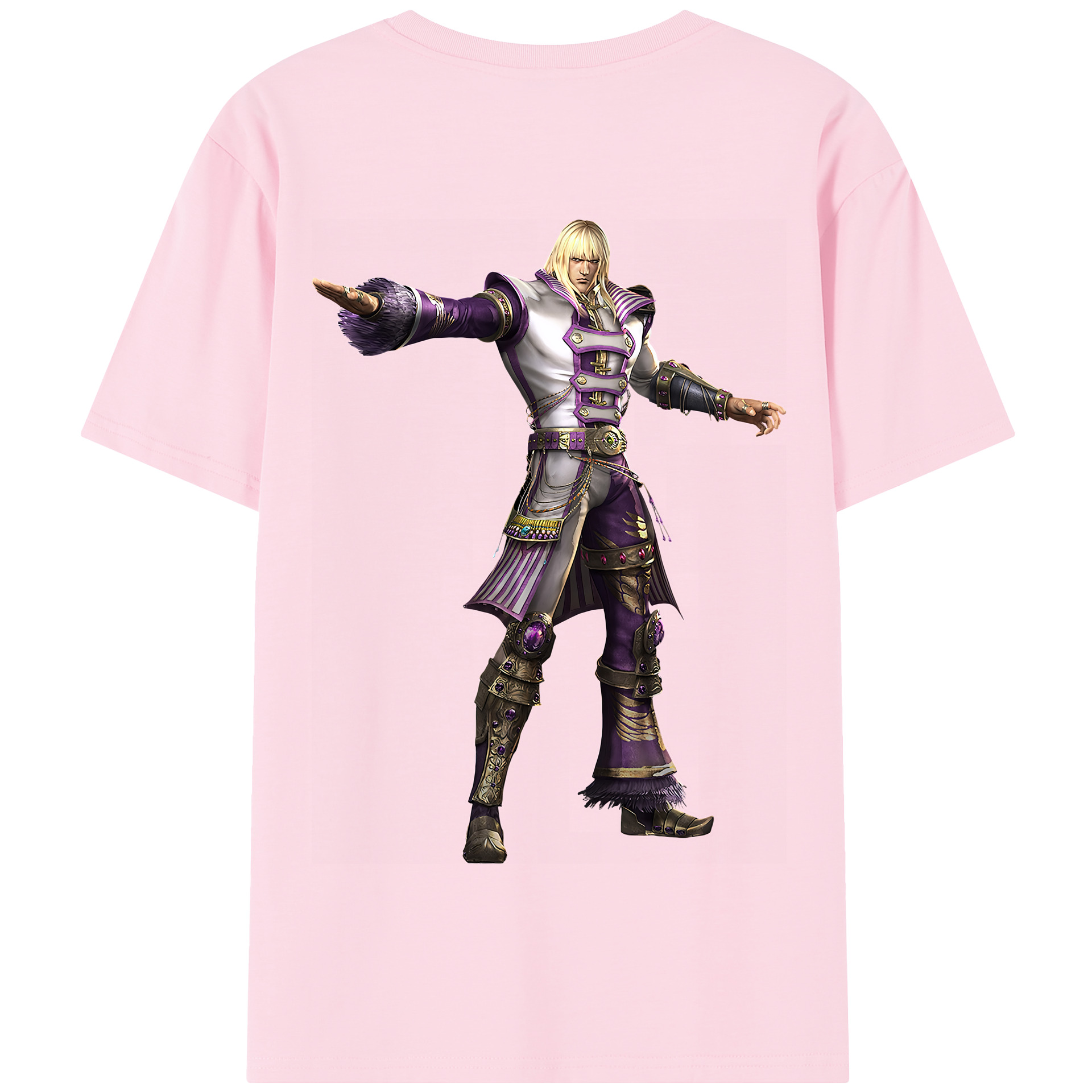 （画像用） 北斗の拳 Fist of the North Star 綿100％半袖Tシャツ（背面プリント）