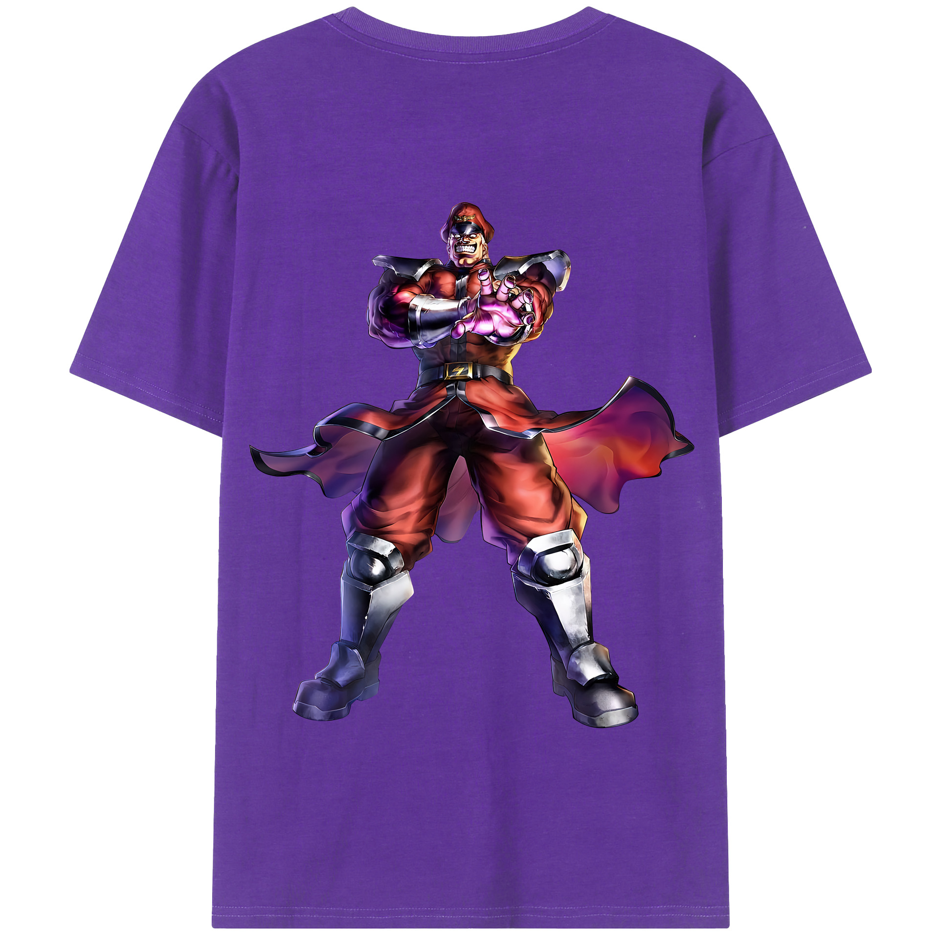 （画像用） 北斗の拳 Fist of the North Star 綿100％半袖Tシャツ（背面プリント）