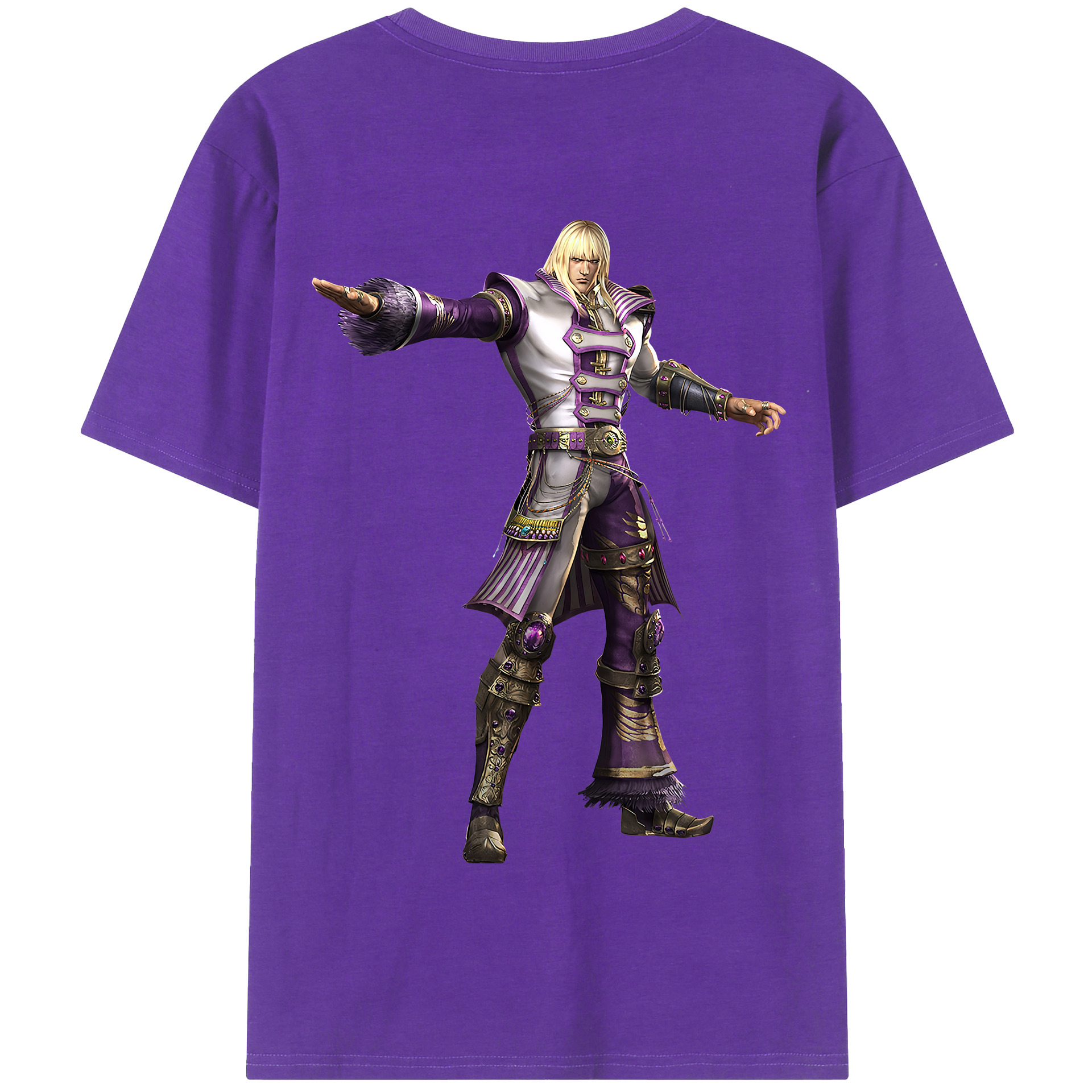 （画像用） 北斗の拳 Fist of the North Star 綿100％半袖Tシャツ（背面プリント）