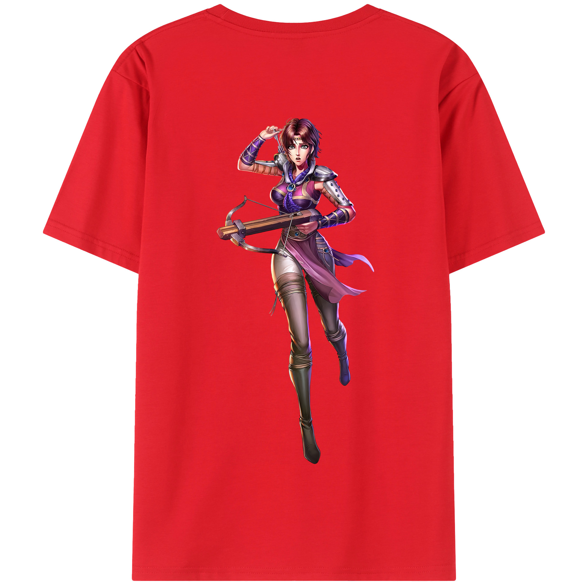 （画像用） 北斗の拳 Fist of the North Star 綿100％半袖Tシャツ（背面プリント）