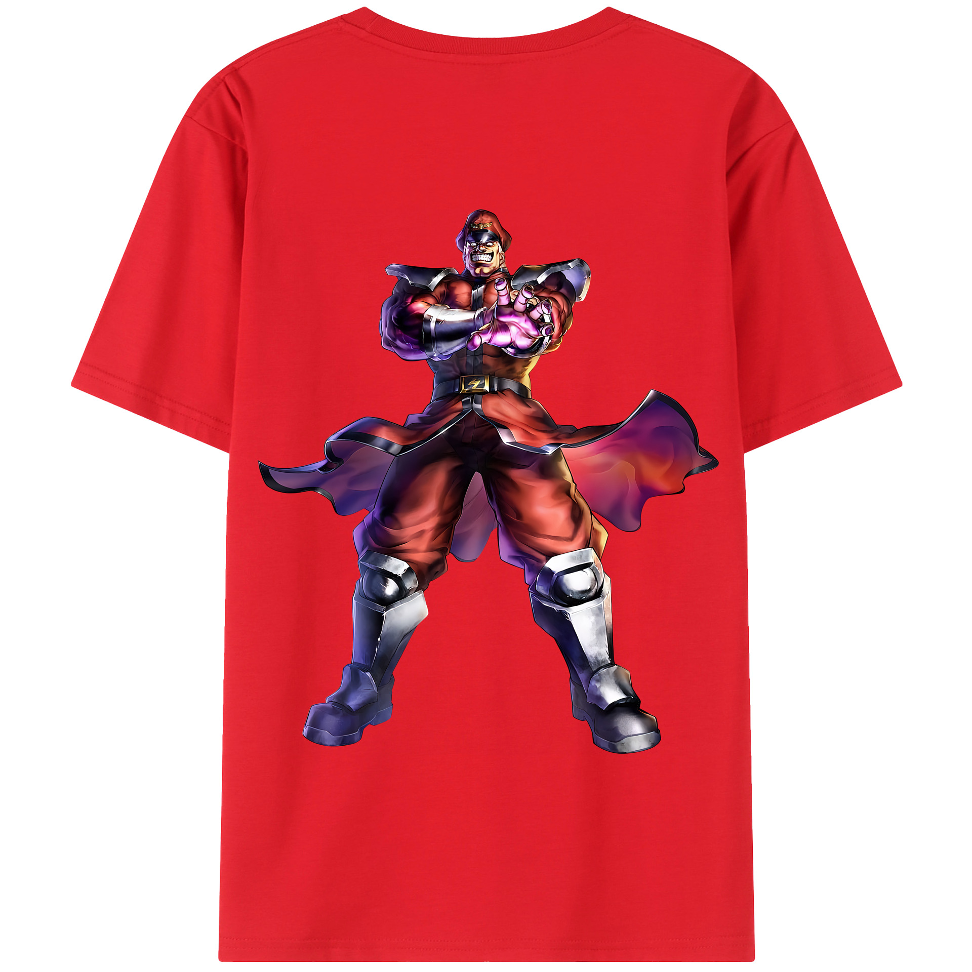 （画像用） 北斗の拳 Fist of the North Star 綿100％半袖Tシャツ（背面プリント）