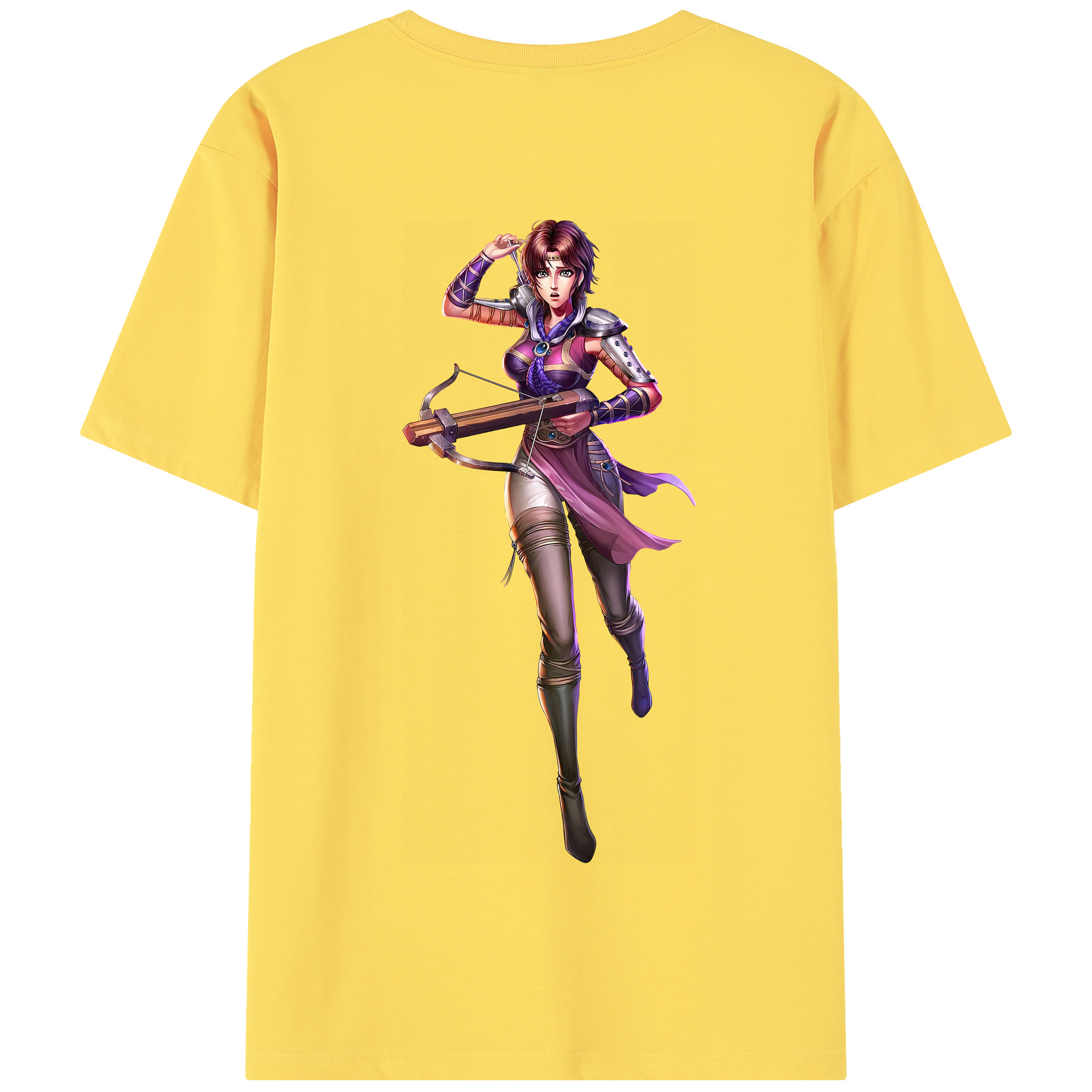 （画像用） 北斗の拳 Fist of the North Star 綿100％半袖Tシャツ（背面プリント）