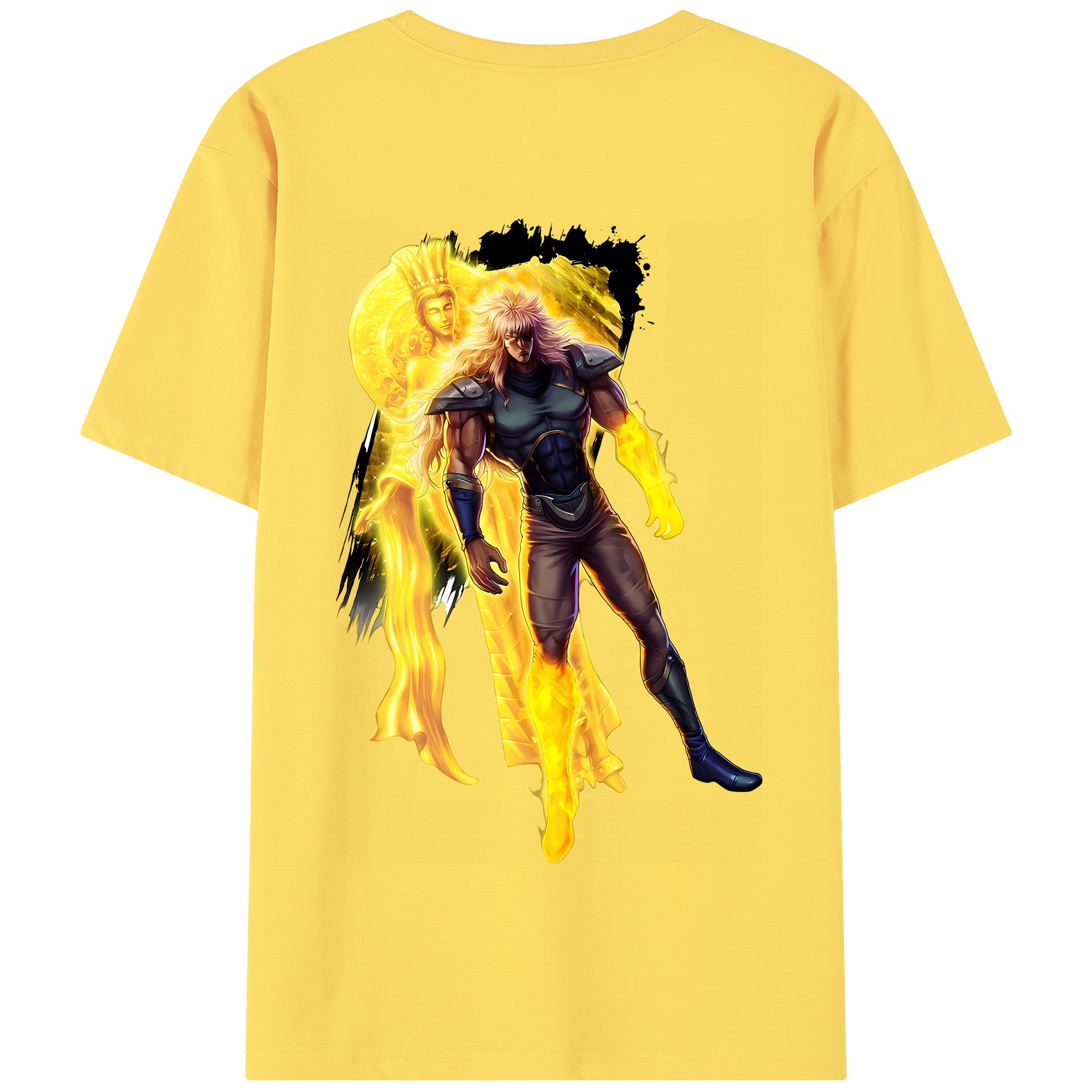 （画像用） 北斗の拳 Fist of the North Star 綿100％半袖Tシャツ（背面プリント）