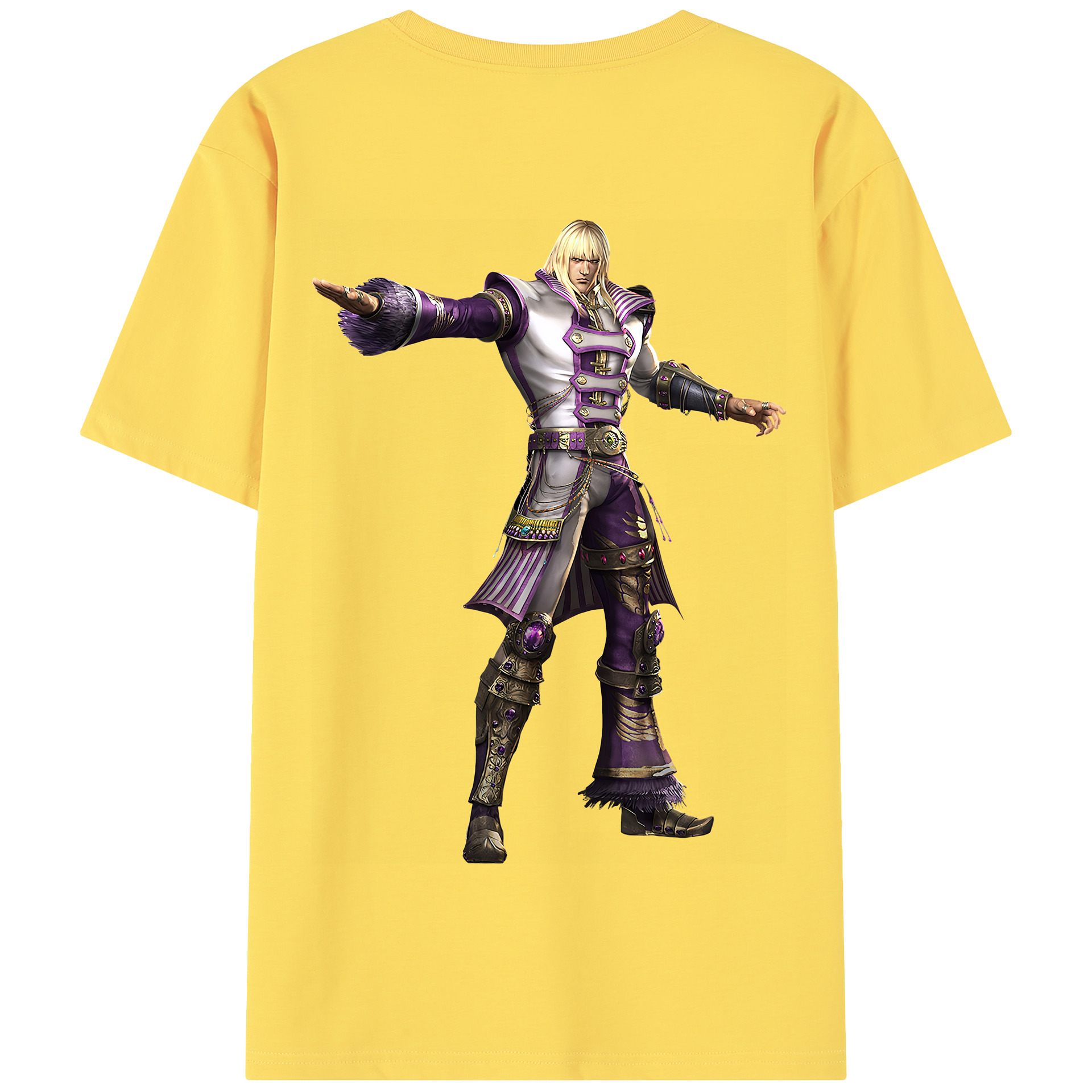 （画像用） 北斗の拳 Fist of the North Star 綿100％半袖Tシャツ（背面プリント）